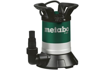Дренажный насос для чистой воды Metabo TP 6600, 250 Вт, 6.6 куб/час, высота подачи 6 м, погружение до 5 м, 5.3 кг (0250660000) 0250660000 фото