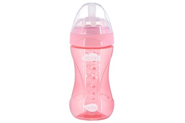 Детская Антиколиковая бутылочка Nuvita NV6032 Mimic Cool 250мл розовая - Уцінка NV6032PINK фото