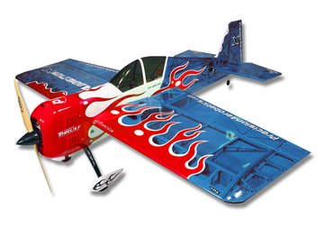 Літак радіокерований Precision Aerobatics Addiction X 1270мм KIT (синій)