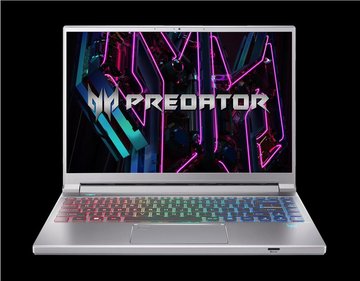 Ноутбук Acer Predator Triton 14 PT14-51 14" WQXGA IPS, Intel i7-13700H, 32GB, F1TB, NVD4050-6, Lin, сріблястий NH.QLNEU.001 фото