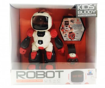 Дитячий робот на радіокеруванні з функцією програмування Червоний (616-1(Red)) 616-1(Red) фото