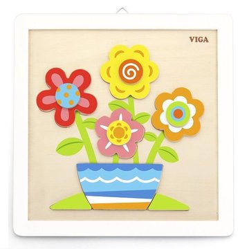 Набор для творчества Viga Toys Картина своими руками Цветы (50685) 50685 фото