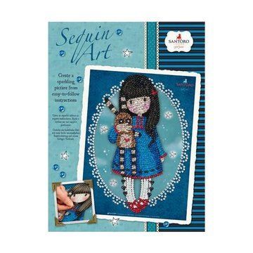 Набір для творчості Gorjuss Hush Little Bunny New Sequin Art (SA1615) SA1615 фото