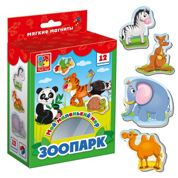 Игра для малышей "Зоопарк" на магнитах (VT3106-02) VT3106-02 фото