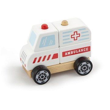 Деревянная пирамидка Viga Toys Viga Toys Машина скорой помощи (50204) 50204 фото