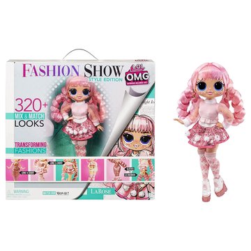 Игровой набор с куклой L.O.L. SURPRISE! серии "O.M.G. Fashion Show" – СТИЛЬНАЯ ЛА РОУЗ (584322) 584322 фото