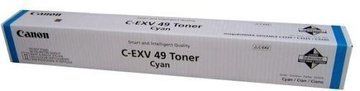 Тонер Canon C-EXV49C C3325i/C3330i/C3520i/C3720i/DX C3730i/DX C3822/DX C3826i (19000 стр.) Cyan (8525B002) 8525B002 фото