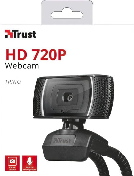 Вебкамера Trust TRINO HD BLACK (18679_TRUST) 18679_TRUST фото
