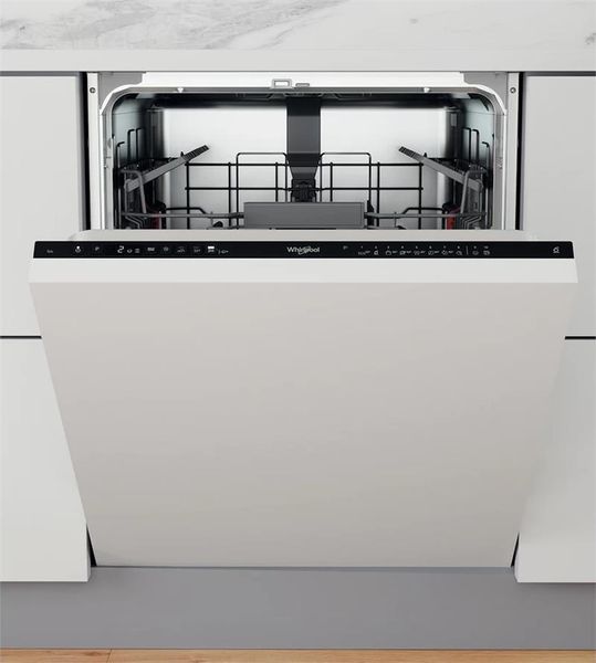 Посудомийна машина Whirlpool вбудовувана, 14компл., A+++, 60см, дисплей, інвертор, білий (WIO3C33E6.5) WIO3C33E6.5 фото