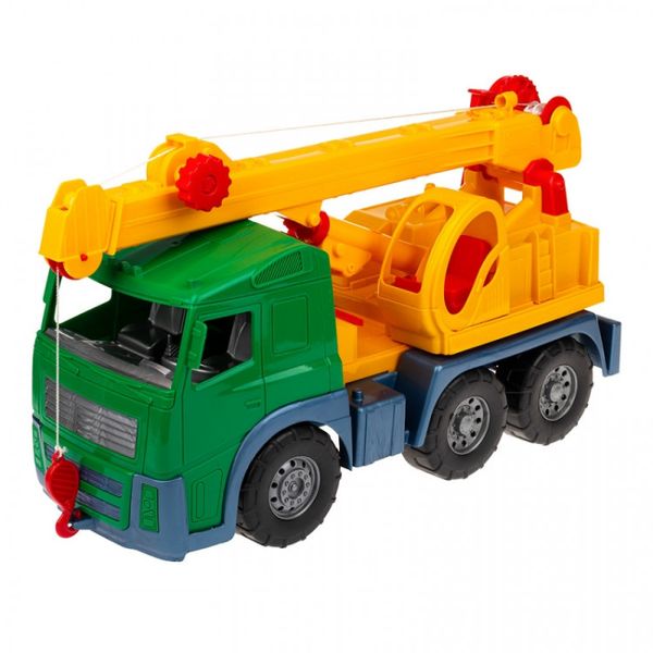 Іграшкова машинка Кран з висувною стрілою Зелений (0572(Green)) 0572(Green) фото