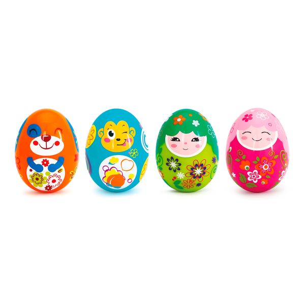 Погремушка Hola Toys Яйца в ассорт. (3102C) 3102C фото
