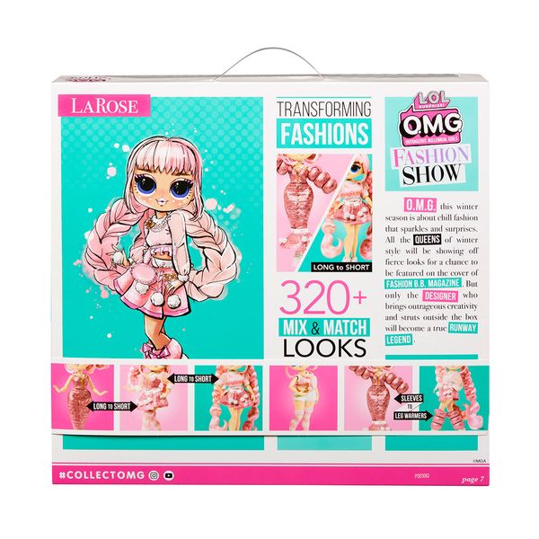 Ігровий набір із лялькою LOL SURPRISE! серії "OMG Fashion Show" – СТИЛЬНА ЛА РОУЗ (584322) 584322 фото