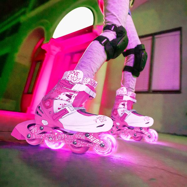 Роликові ковзани Neon Combo Skates Рожевий (Розмір 34-37) NT10P4 NT10 фото