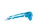 Детские солнцезащитные очки Koolsun бело-голубые серии Sport (Размер: 6+) (SPWHSH006)