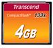 Карта пам'яті Transcend 4GB CF 133X