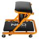 Тележка Neo Tools для работы под автомобилем, на роликах, 2в1, лежа 40х14х102см, сидя 54.5x40x48см - Уцінка - Уцінка