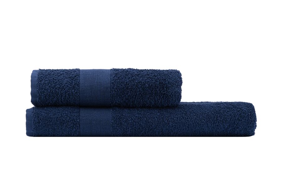 Рушник махровий Ardesto Benefit, 50х90см, 100% бавовна, темно-синій (ART2450DB) ART2450CR фото