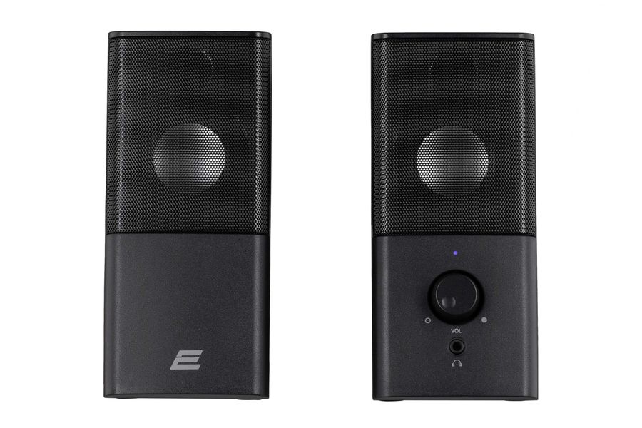 Акустична система 2E PCS202, 2.0, USB, Black (2E-PCS202BK) 2E-PCS202BK фото