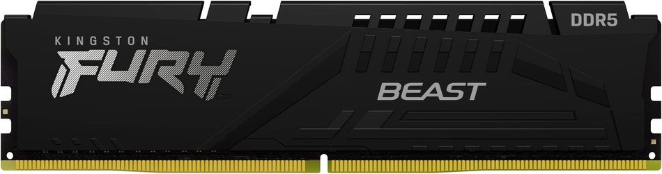 Пам'ять ПК Kingston DDR5 32GB 5200 FURY Beast Black (KF552C40BB-32) KF552C40BB-32 фото
