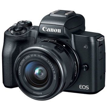 Цифр. фотокамера Canon EOS M50 + 15-45 IS STM Kit Black (2680C060) 2680C060 фото