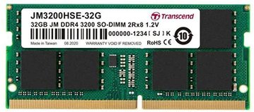Память ноутбука Transcend DDR4 32GB 3200 (JM3200HSE-32G) JM3200HSE-32G фото