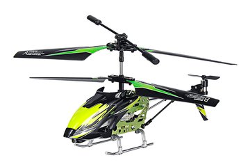 Вертолёт на радиоуправлении 3-к WL Toys S929 с автопилотом (зеленый) WL-S929r фото