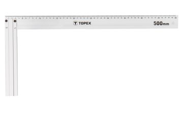 Кутник будівельний TOPEX, алюмінієвий, 500x235 мм 30C365 фото