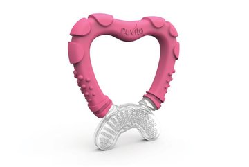 Гризунок-прорізувач для зубів Nuvita 4м+ рожевий NV7006Pink - Уцінка NV7006Pink фото
