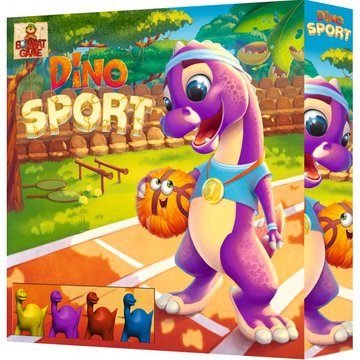 Настольная развивающая игра Дино Спорт для детей (800231) 800231 фото