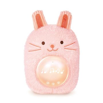 Музыкальная игрушка-ночник Hape Зайчик розовый E0114 фото