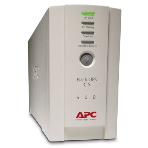 Источник бесперебойного питания APC Back-UPS CS 500VA/300W, USB, 3+1 C13 (BK500EI) BK500EI фото