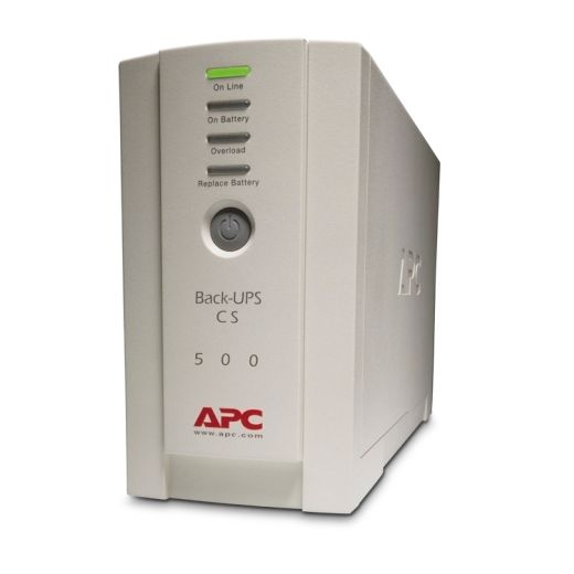 Джерело безперебійного живлення APC Back-UPS CS 500VA/300W, USB, 3+1 C13 (BK500EI) BK500EI фото