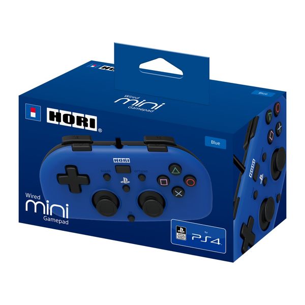 Геймпад дротовий Mini Gamepad для PS4, Blue (4961818028395) 4961818028395 фото