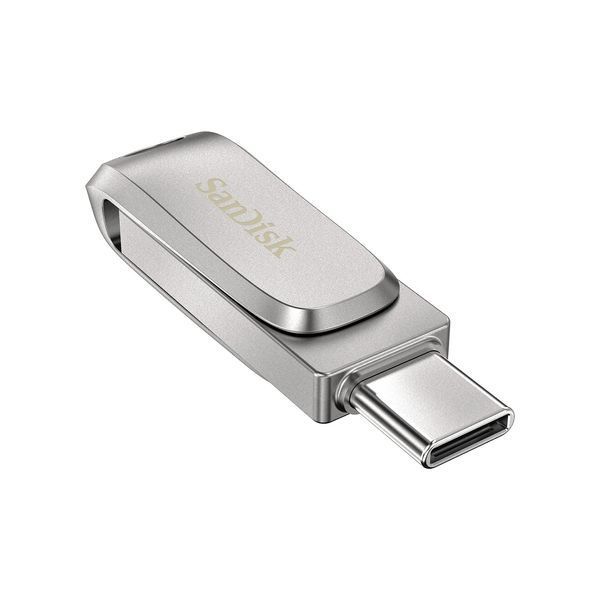 Накопитель SanDisk 64GB USB 3.1 Type-A + Type-C Dual Drive Luxe (SDDDC4-064G-G46) SDDDC4-064G-G46 фото