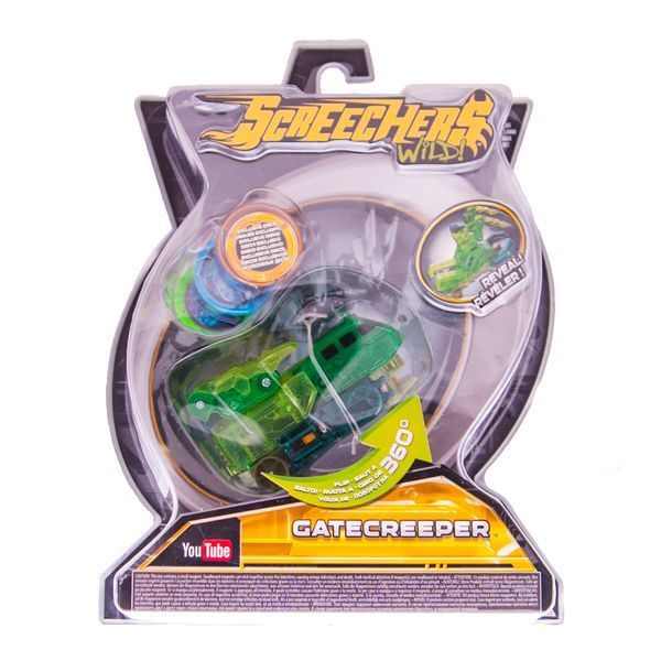 Машинка-трансформер SCREECHERS WILD! L 2 &ndash; ГЕЙТКРИПЕР EU683123 - Уцінка 100306 фото