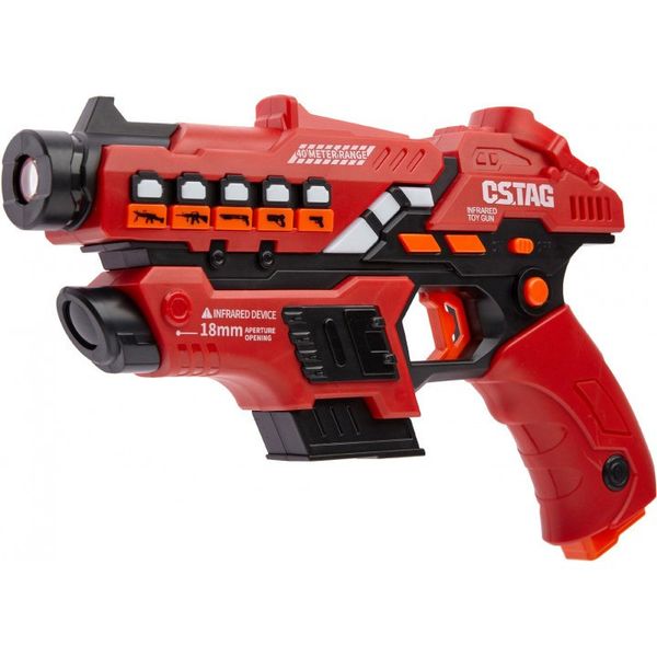 Набір лазерної зброї Canhui Toys Laser Guns CSTAG (2 пістолети + 2 жилета) BB8913F BB8913F фото