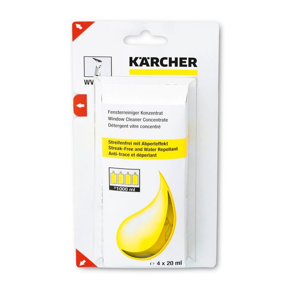 Засіб Karcher RM 503 для скла, концентрат 4х20 мл (6.295-302.0) 6.295-302.0 фото