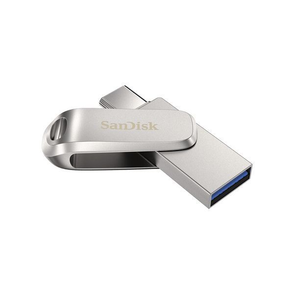 Накопитель SanDisk 64GB USB 3.1 Type-A + Type-C Dual Drive Luxe (SDDDC4-064G-G46) SDDDC4-064G-G46 фото