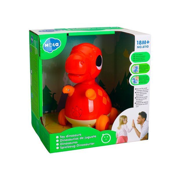 Музыкальная игрушка Hola Toys Тираннозавр (6110A) 6110A фото