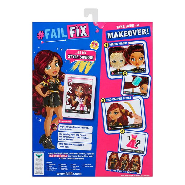 Игровой набор с куклой FAILFIX серии "TOTAL Makeover" - ГЛАМУРНАЯ КРОШКА (12803) 12803 фото