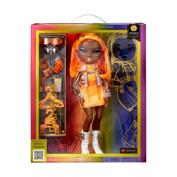 Кукла RAINBOW HIGH S23 – МИШЕЛЬ СТ. ЧАРЛЬЗ (с аксессуарами) (583127) 583127 фото