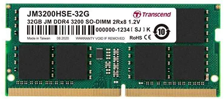 Пам'ять ноутбука Transcend DDR4 32GB 3200 (JM3200HSE-32G) JM3200HSE-32G фото