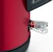 Електрочайник Bosch, 1.7л, метал, червоний з сірим (TWK4P434)
