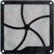 Пыльный магнитный фильтр для корпусного вентилятора SilverStone FF141B, 140mm, Black (SST-FF141B)