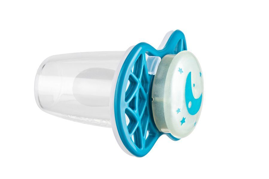 Пустушка Air55 Cool 0м+ симетрична (світиться в темряві) Nuvita (NV7065GE) NV7065G фото