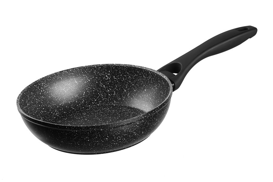 Сковорода глибока Ardesto Gemini Anzio 24 см, чорний, алюміній (AR1924DF) AR1924DF фото