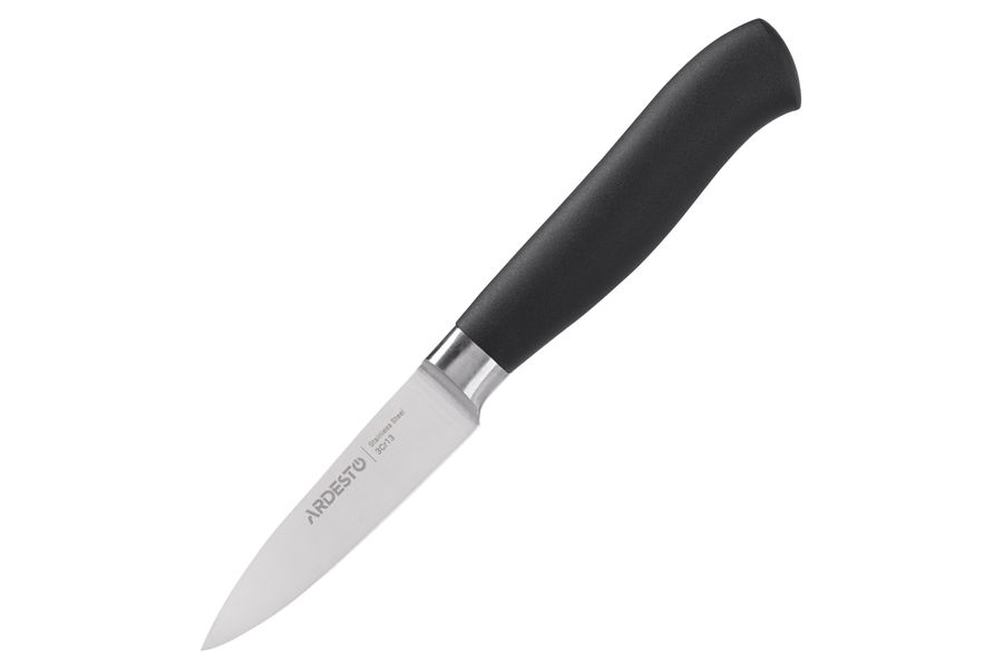 Набір ножів з блоком Ardesto Black Mars, 6 предметів, нержавіюча сталь, дерево - Уцінка AR2020SW фото