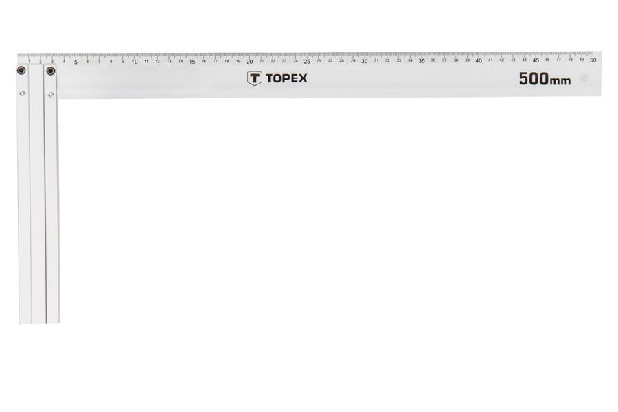 Кутник будівельний TOPEX, алюмінієвий, 500x235 мм (30C365) 30C365 фото