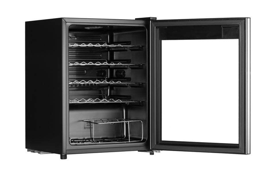 Холодильник ARDESTO для вина, 64.2x48х44, мороз.відд.-66л, зон - 1, бут-24, ST, диспл внутр., чорний WCF-M24 WCF-M24 фото
