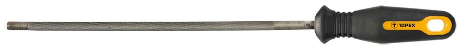 Напильник для заточки пильных цепей TOPEX, круглый, рукоятка двухкомпонентная, 4х200мм 06A786 фото